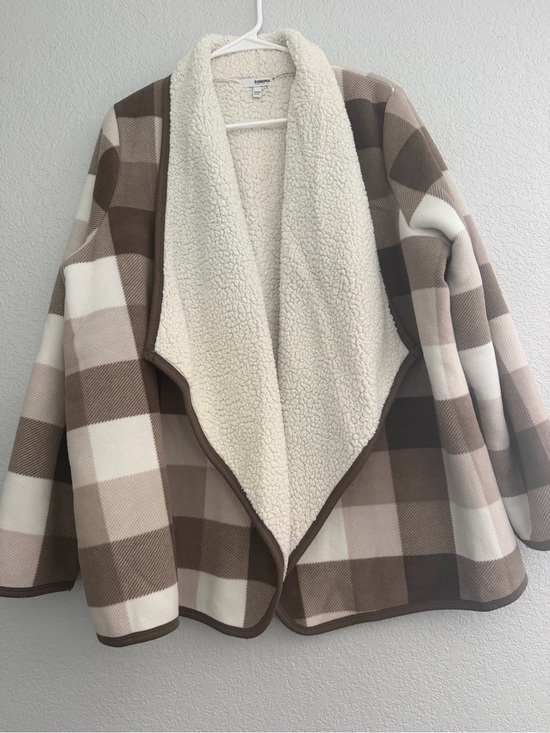 Sonoma Jackets & Blazers - SONOMA Plush Sherpa Jacket in Cream